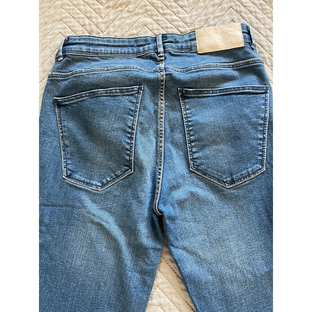ZARA Trafaluc Skinny Jeans Women's Blue Denim Stretch EUR 32 - Picture 8 of 8